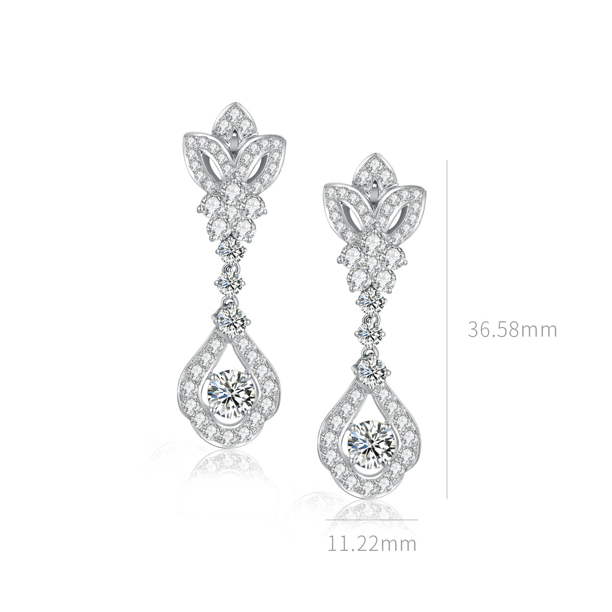 18K Diamond Earrings